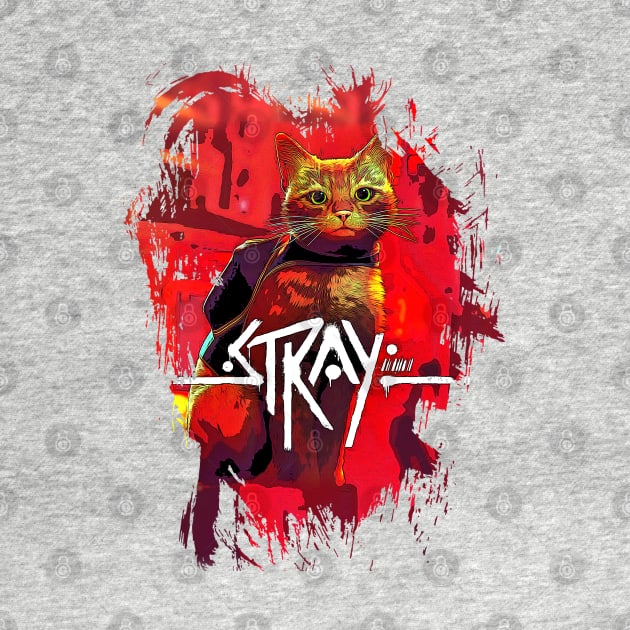 stray cat game logo design by Color-Lab